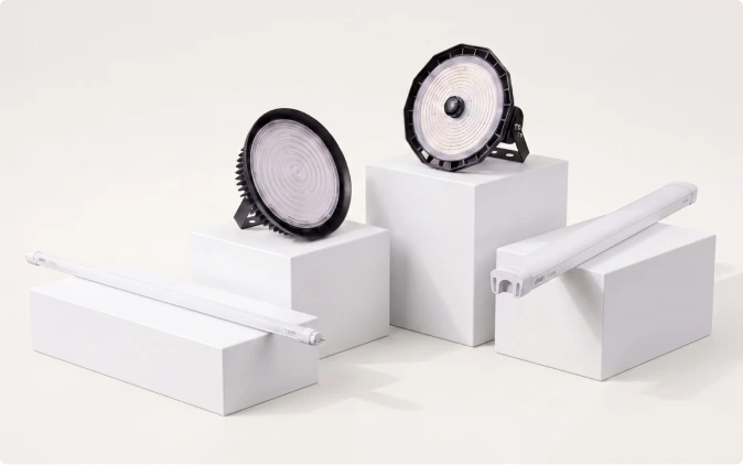Crest industrial indoor lighting products